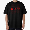 ISTJ AF Red Personality MBTI Funny Shirt by FanaticTee