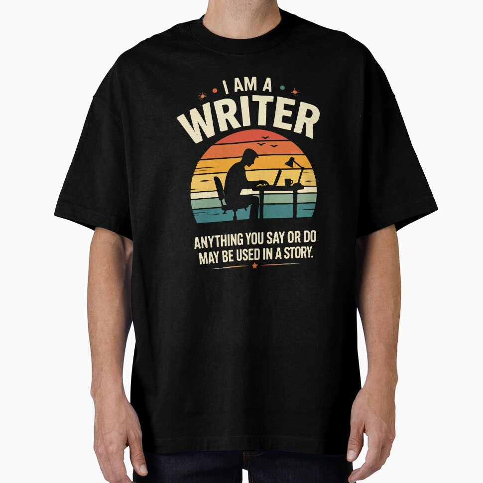 Funny Writer Humor Author Screenwriter Creative Writing Gift Idea by kiralynstration