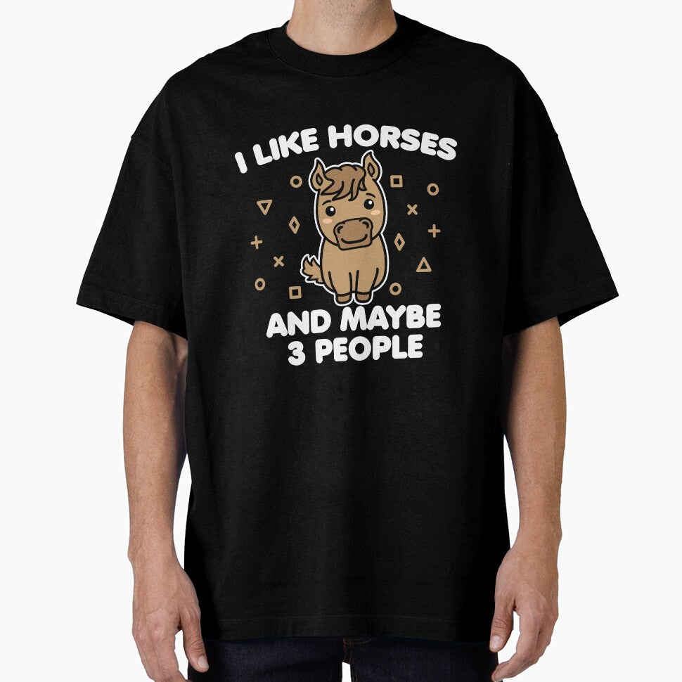 I like horses and maybe 3 people by 23mangoes