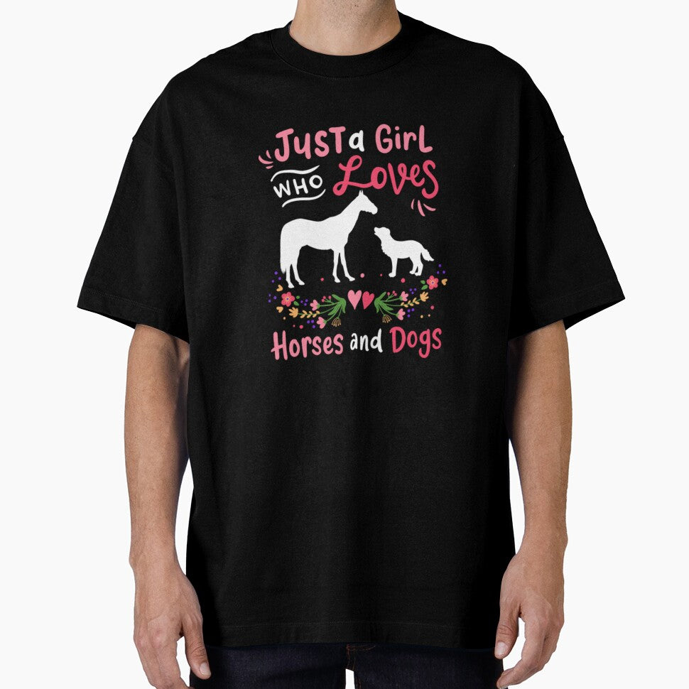 Horse Dog Horse Lover Dog Lover by PinkerBee