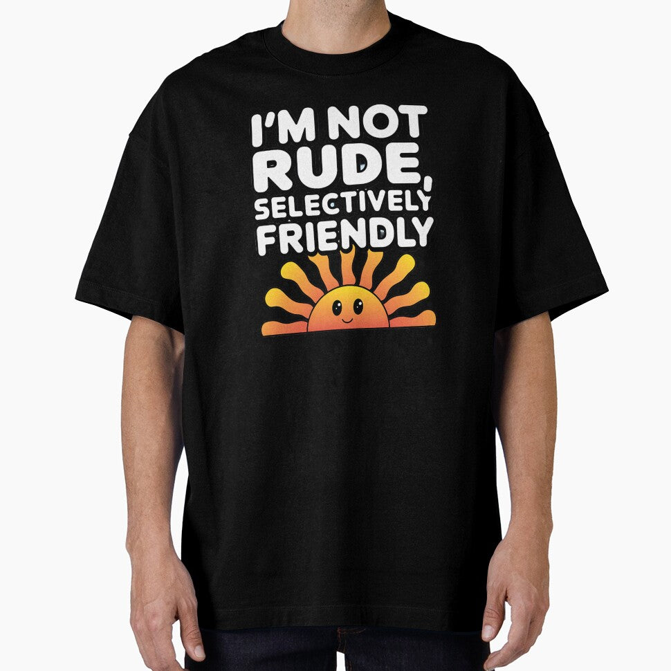 I Am Selectively Social – Introvert Humor Design by Evolved Ape