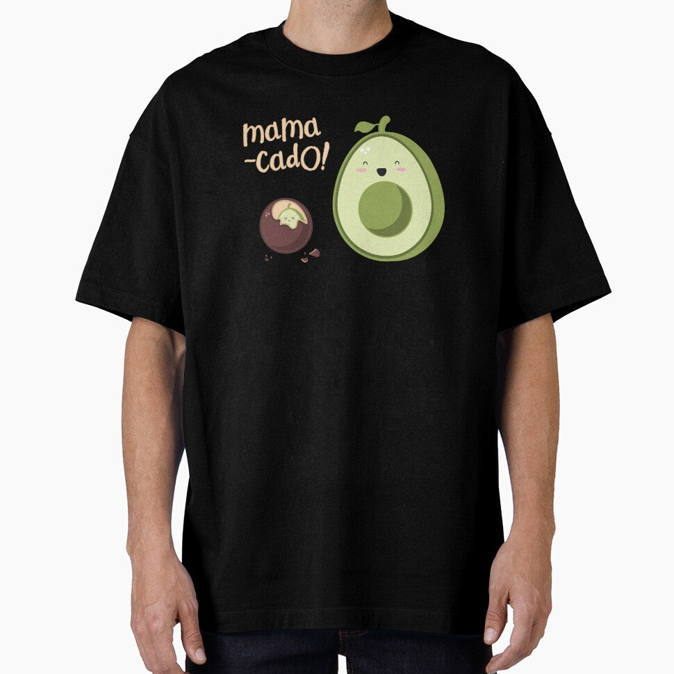Avocado mamacado kawaii design by high5doodle