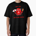 Can’t Talk, Busy Eating Takoyaki Funny T-Shirt by EvocatiVerse
