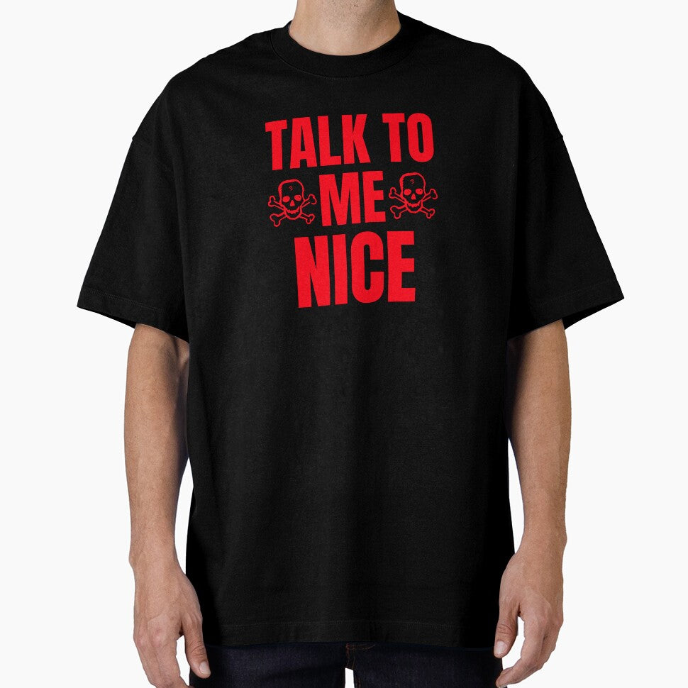 Funny Talk To Me Nice Skulls Classic Quote by Zuuag