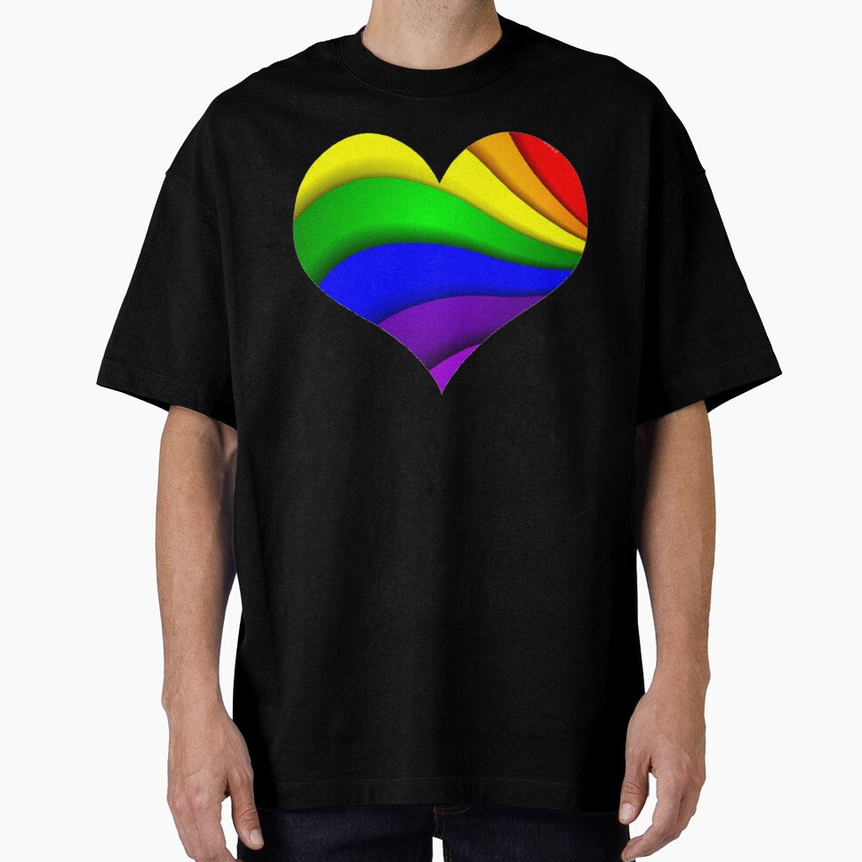 Hippie Loveheart Rainbow by BuggingOut
