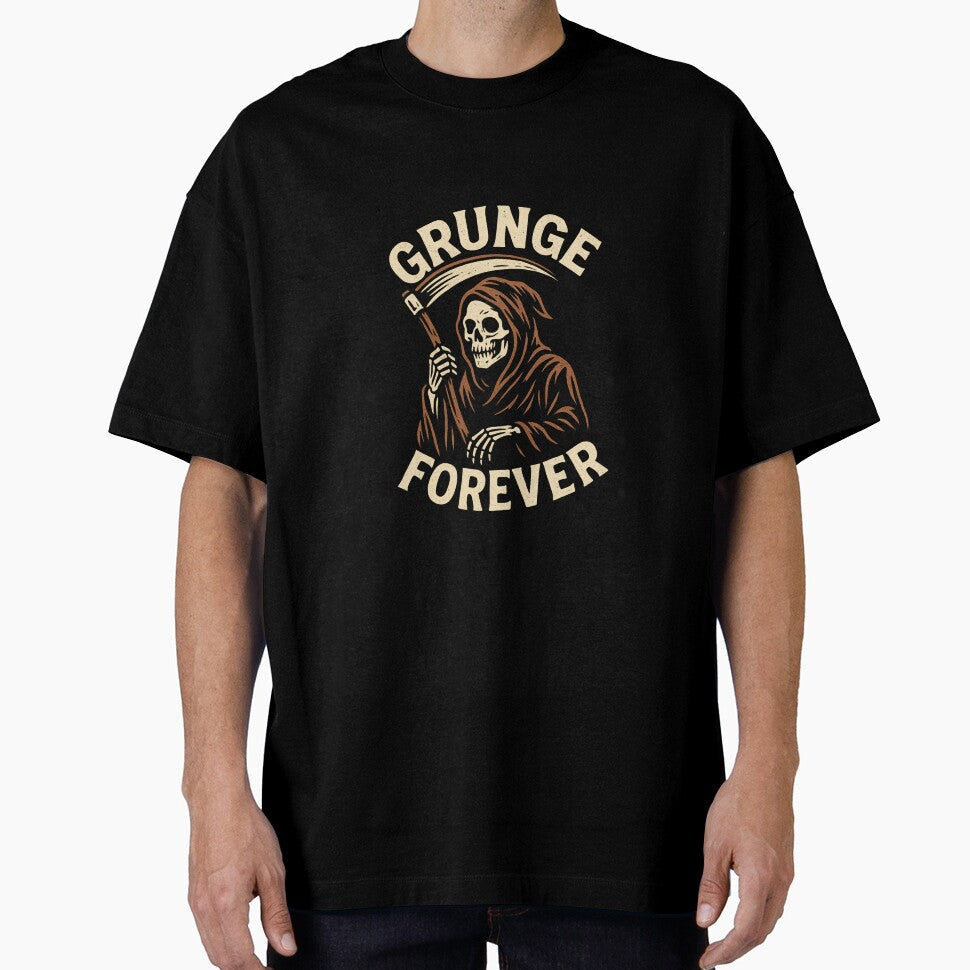 Grunge Forever Reaper Shirt by Driftwood77