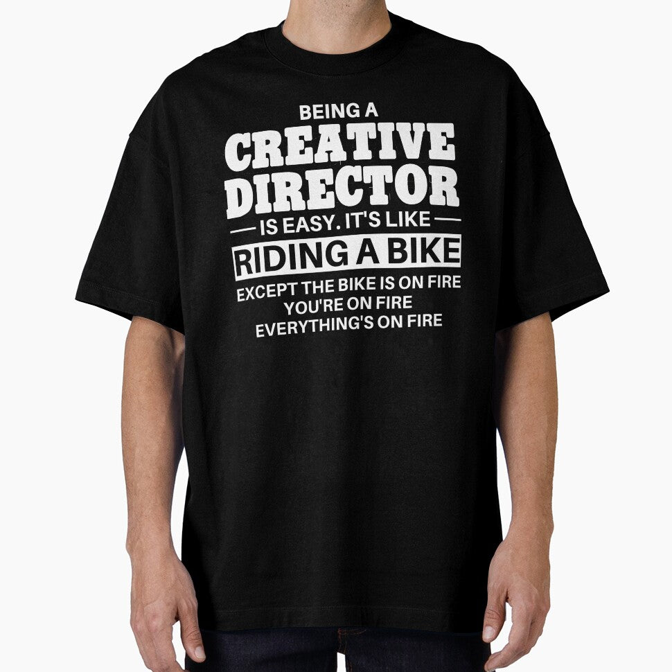 Creative Director Riding A Bike by clickmostro