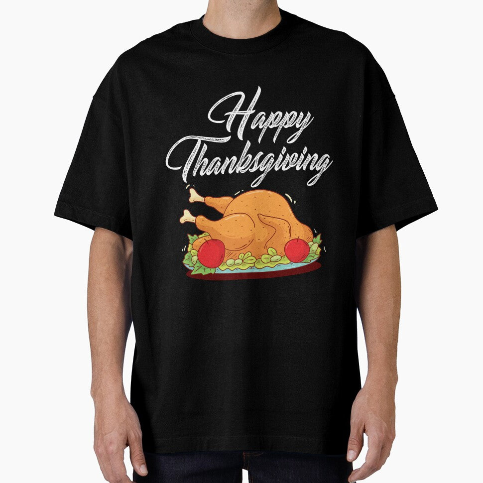 Happy Thanksgiving T-Shirt for Men and Women by AllStarMerch