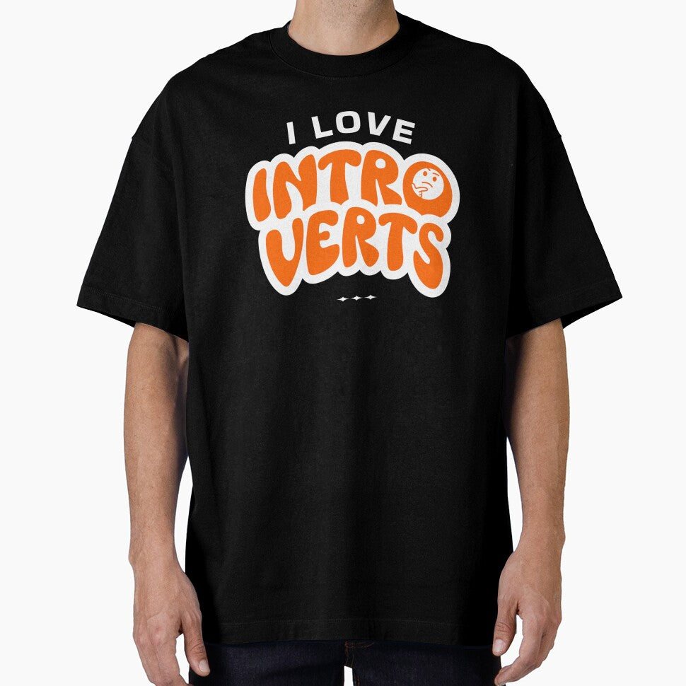 I Love Introverts Funny Personality Type Introvert by The Masked Designer