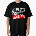 Worlds Okayest Bowler Funny Novelty by BundlerVq