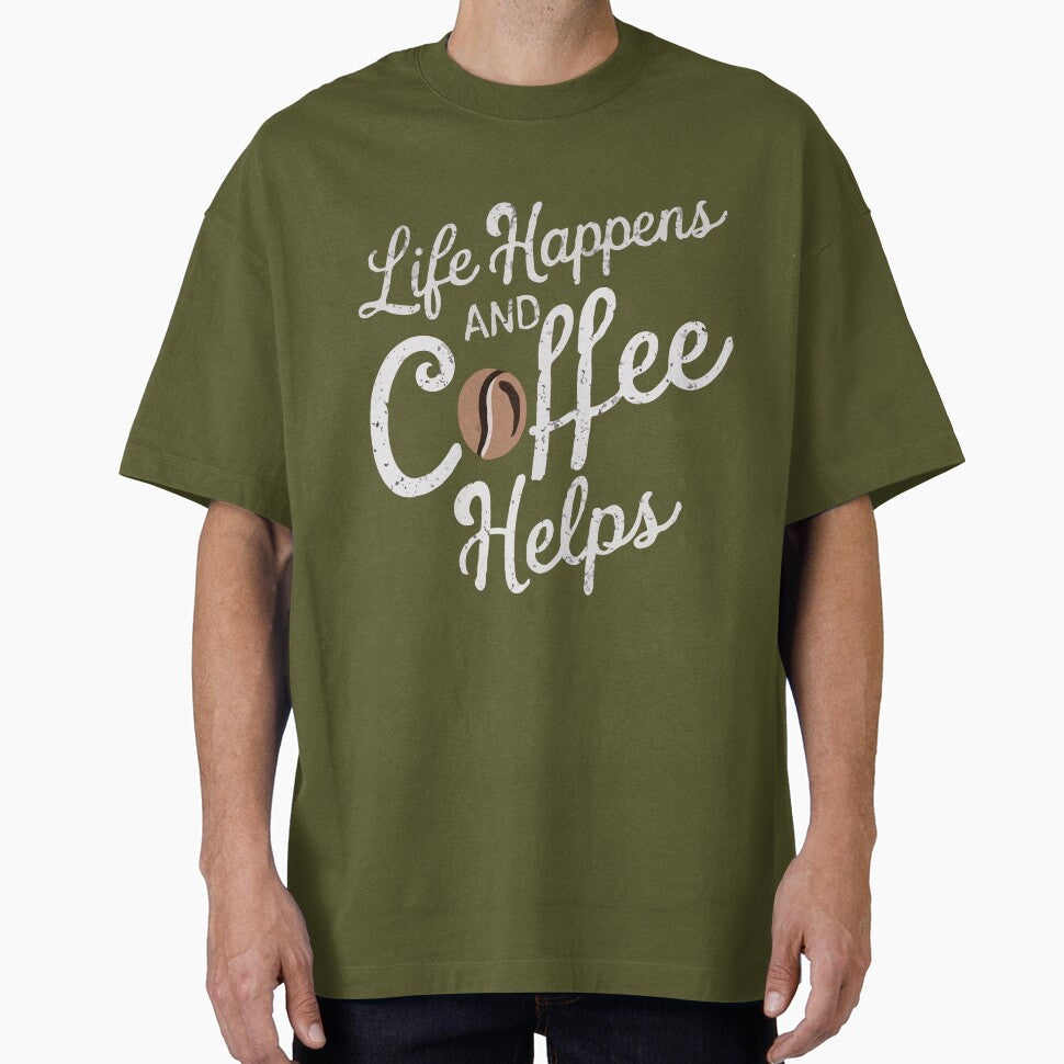 Life happens and coffee helps, light color by DoceVaga