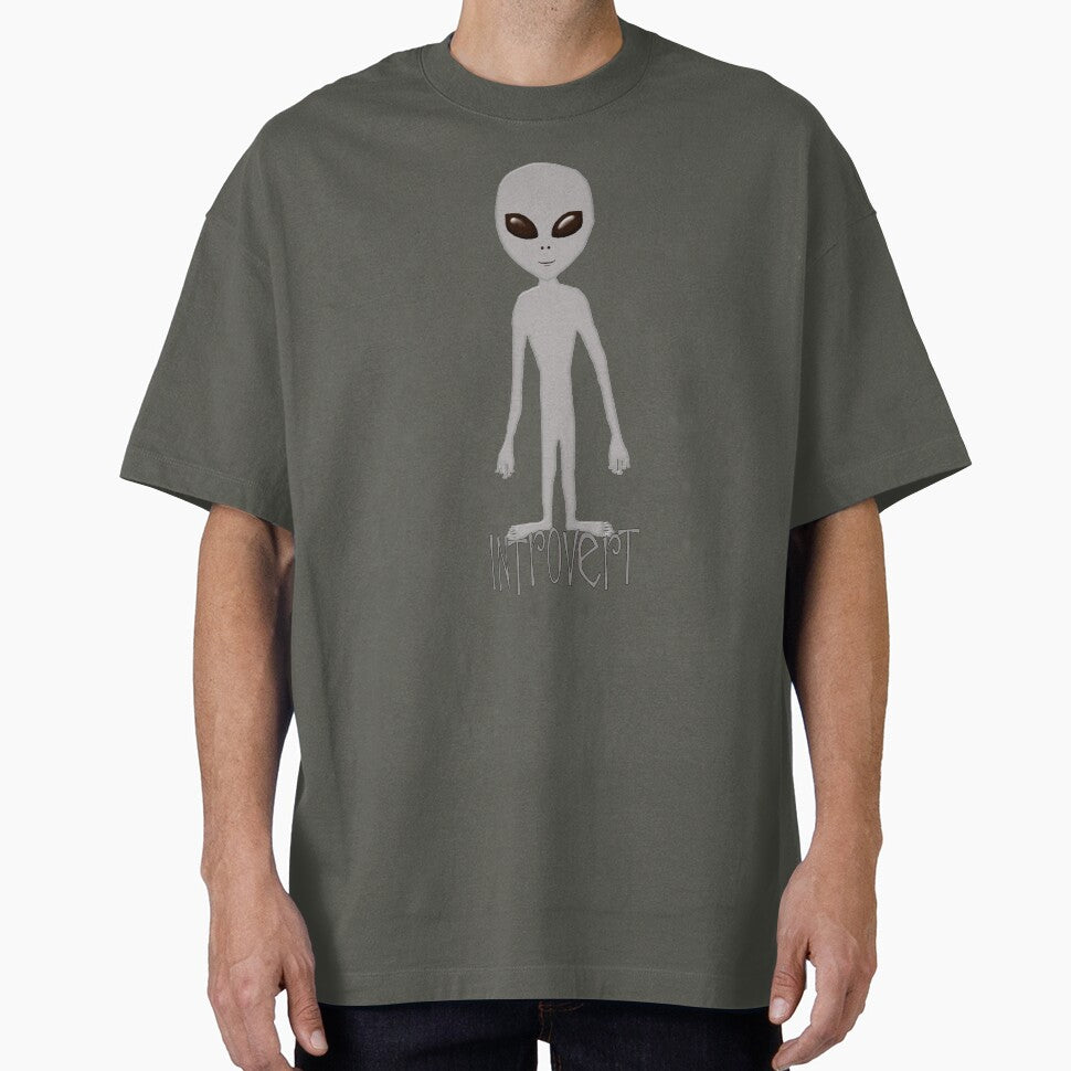 The Elusive Grey Alien is an Introvert by Amy Hadden