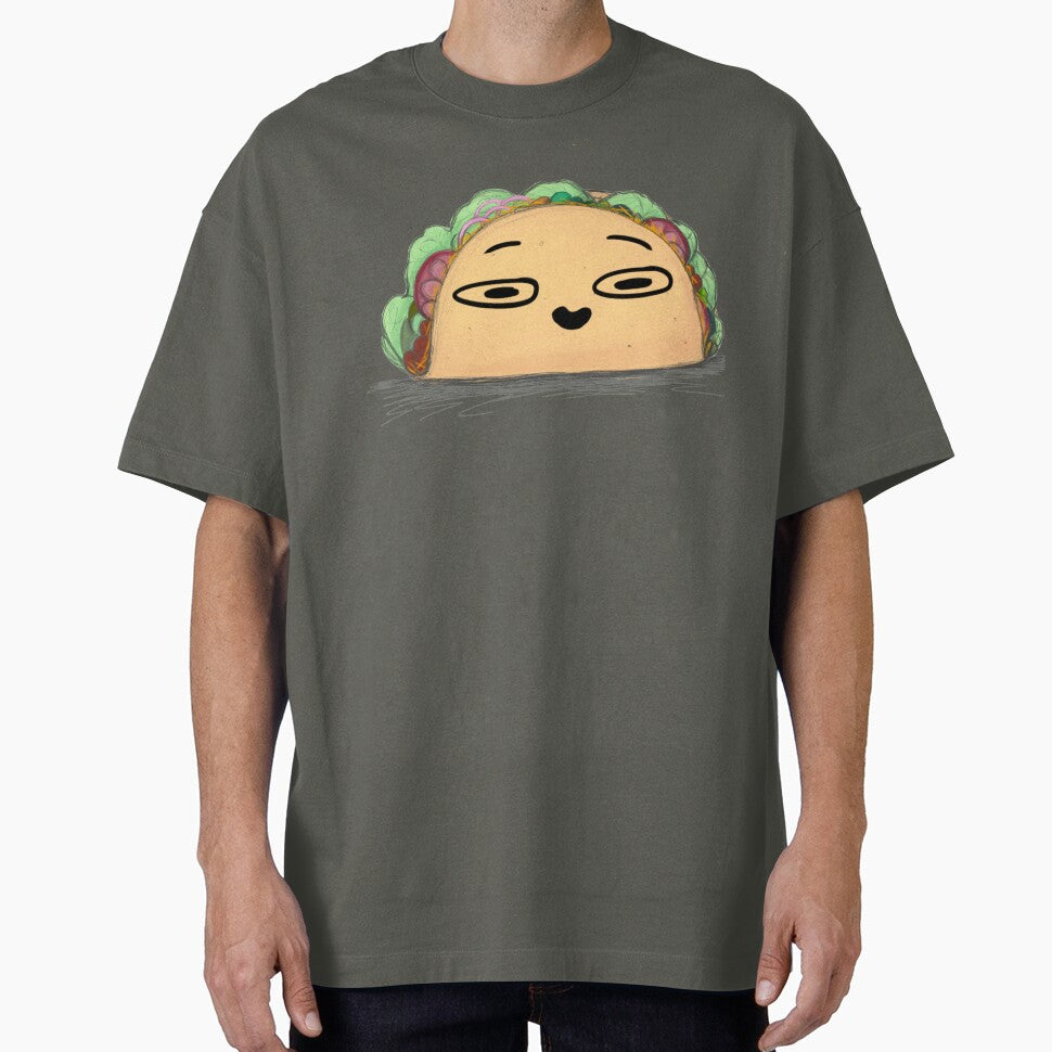 Taco with a funny face by Safawoodsart