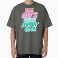 Pastel Ombre The 80's Were Flippin' Cool, Retro Style Design by TrulyEpoque