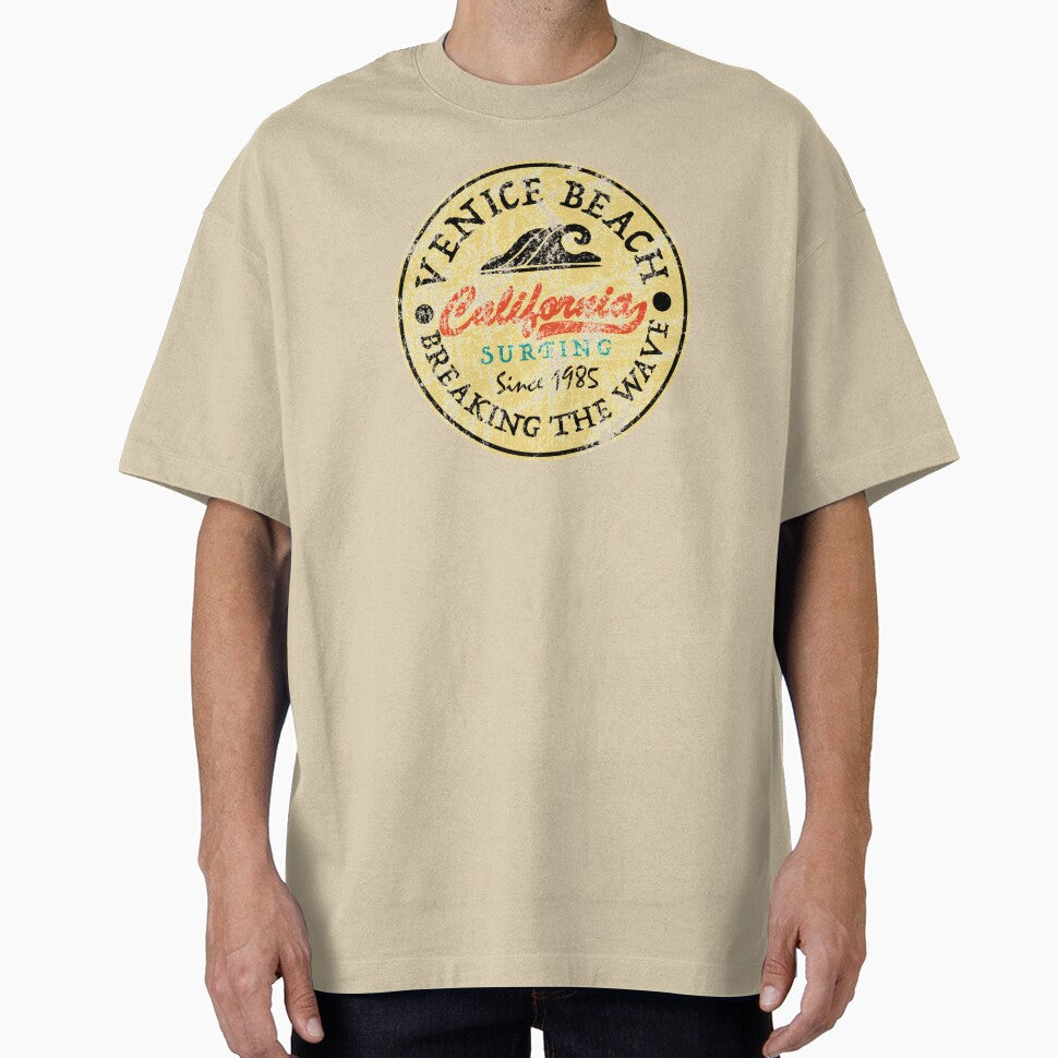 Vintage Surf Sticker Venice Beach California Surfing by TonySpencer