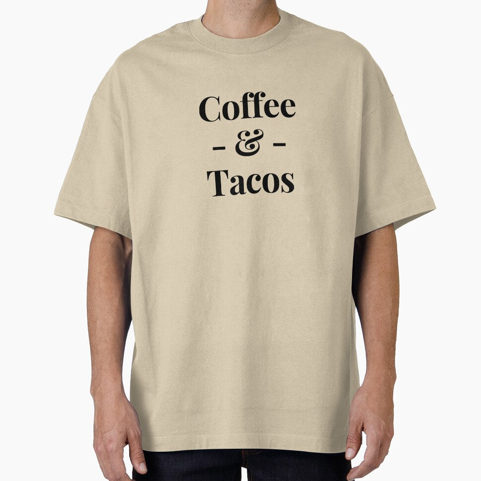 Coffee And Tacos Funny Coffee Mug Personalized Kawaii Coffee Cup Bar Sign Decor Print Art Gift Coffee Lover Gift by TeesByDesign