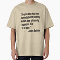 Black History James Baldwin Poor Man Quote Slim Fit, Basic Novelty, Graphics Female, Hot Search by FEWDCX