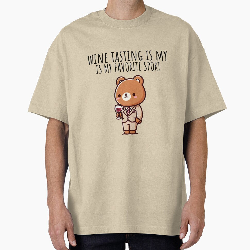 Wine Tasting Bear by LemuellTrends