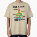 Mexican Food Lover Tacos Burritos Chili Major Food Groups Pyramid by CharJens