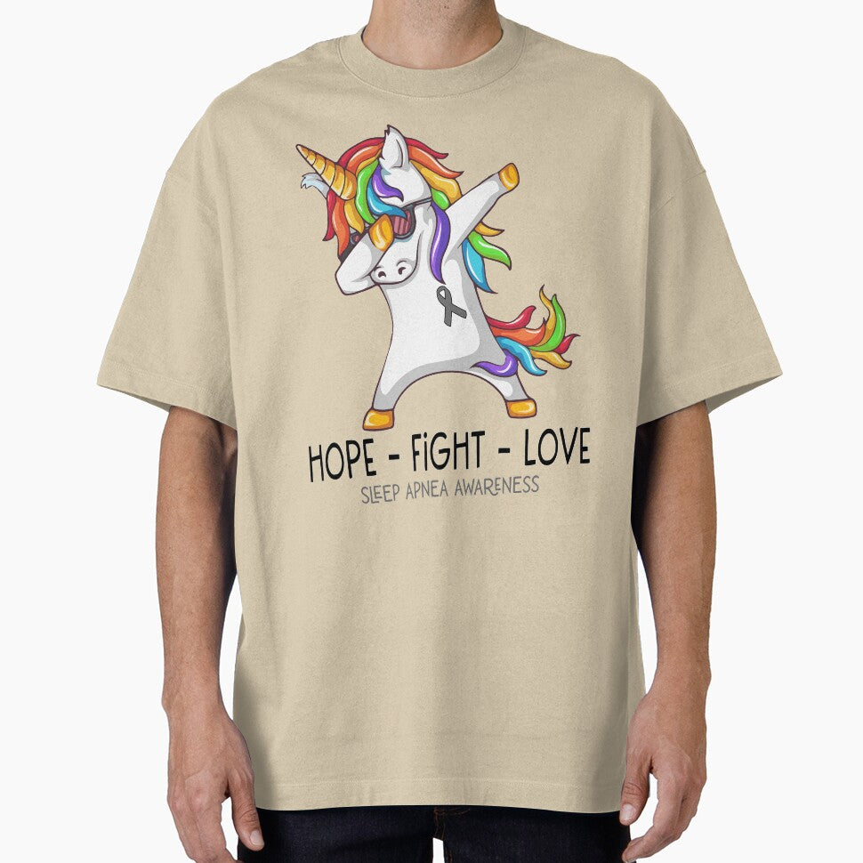 Hope Fight Love Sleep Apnea Awareness by Brad-FI