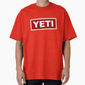 Yeti cool outdoors camping box logo red by Kludoman
