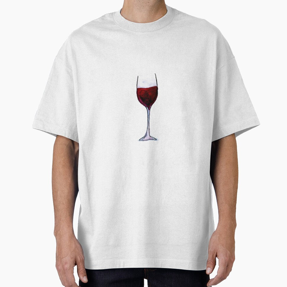 red wine watercolor illustration by EmiGdesigns