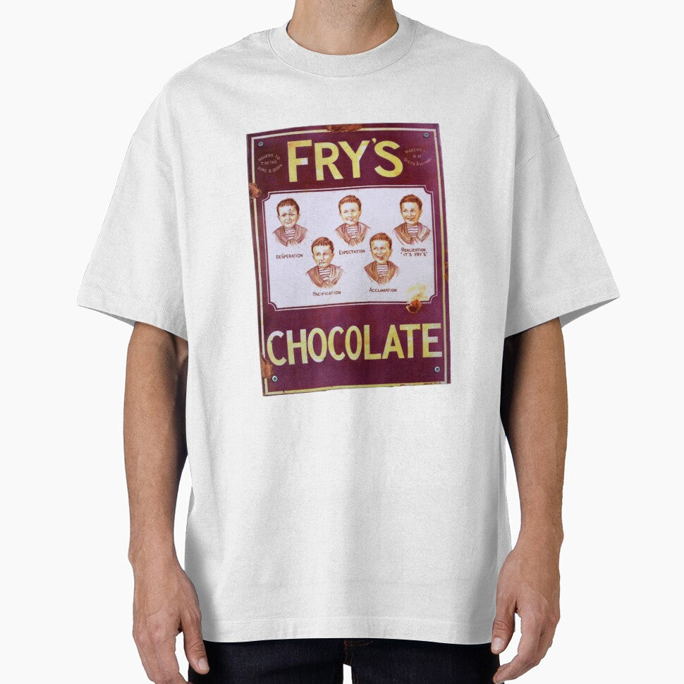 Vintage chocolate advertising poster by photoslot