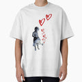 Banksy-style Urban Street Art: Child Love by ThisOnAShirt