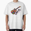 Otterfly colorful hippie guitar by OtterDesigns