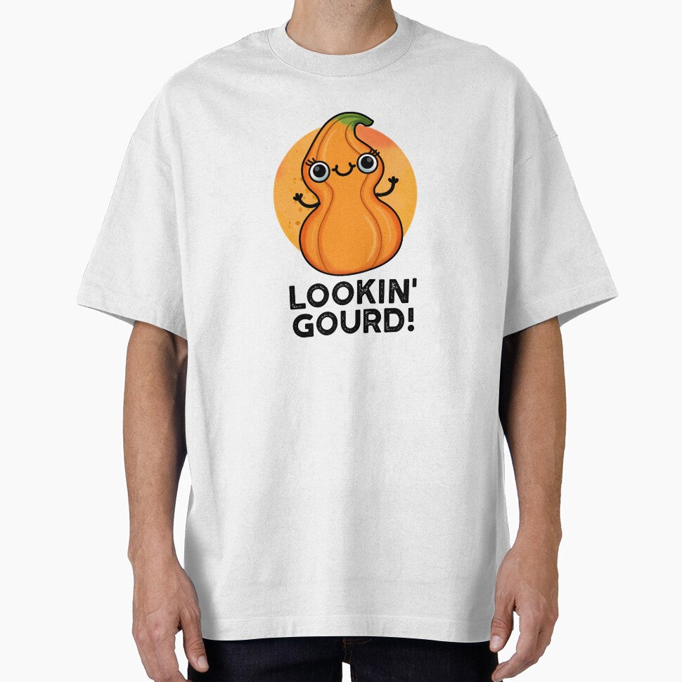 Looking Gourd Cute Veggie Pun by punnybone