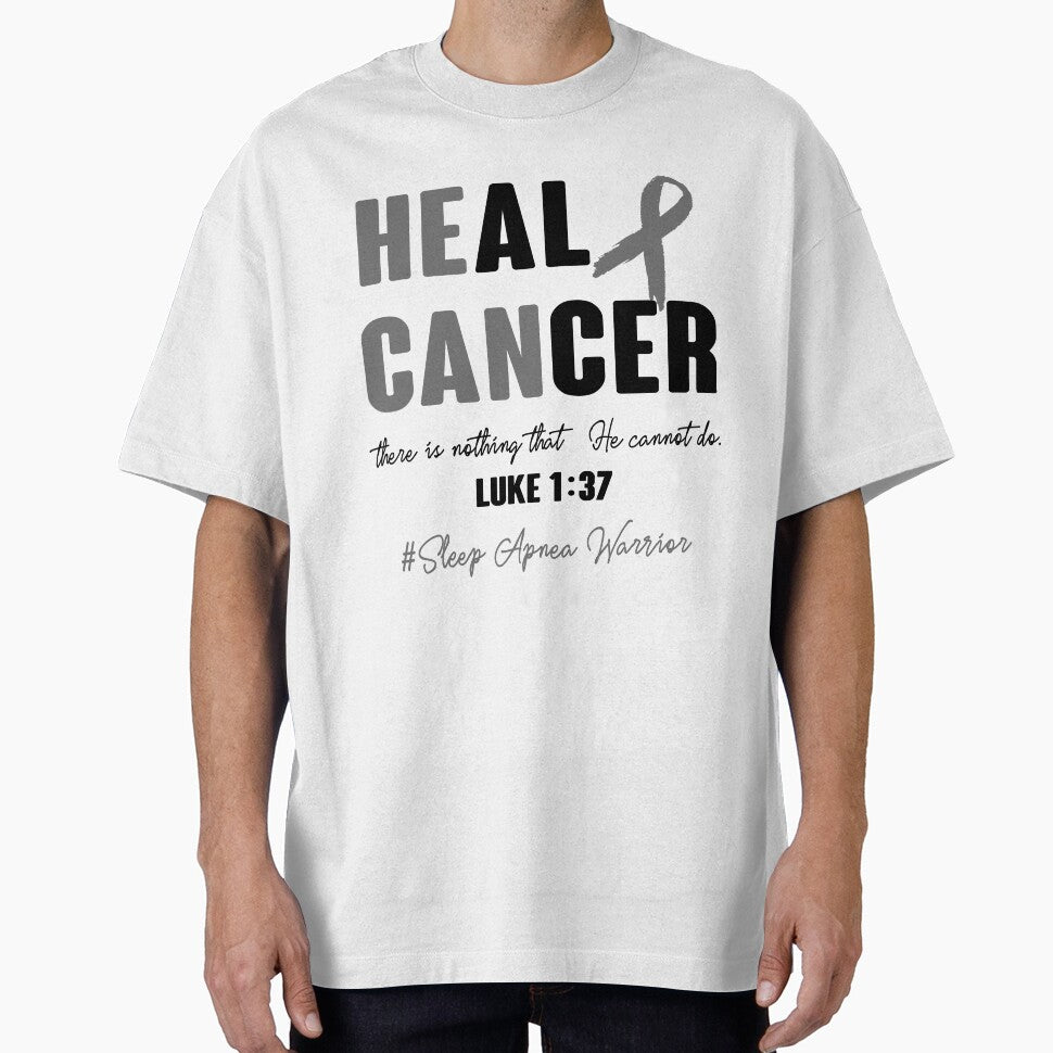 Sleep Apnea Awareness - Heal Cancer - Support Sleep Apnea Warrior Gifts by ElizabethS809
