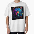 Bear Pop Neon Art 1 by AstroRisq
