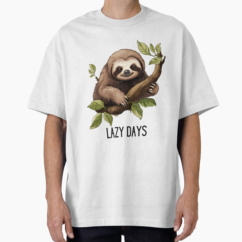 Lazy days sloth by SunMoonMilk