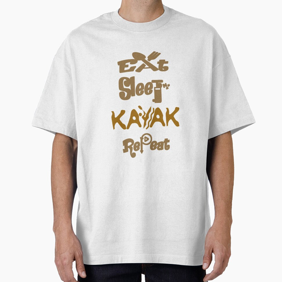 Eat sleep kayak repeat, by Chakilogy