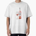 Wine lover bottle and glass by Milatoo