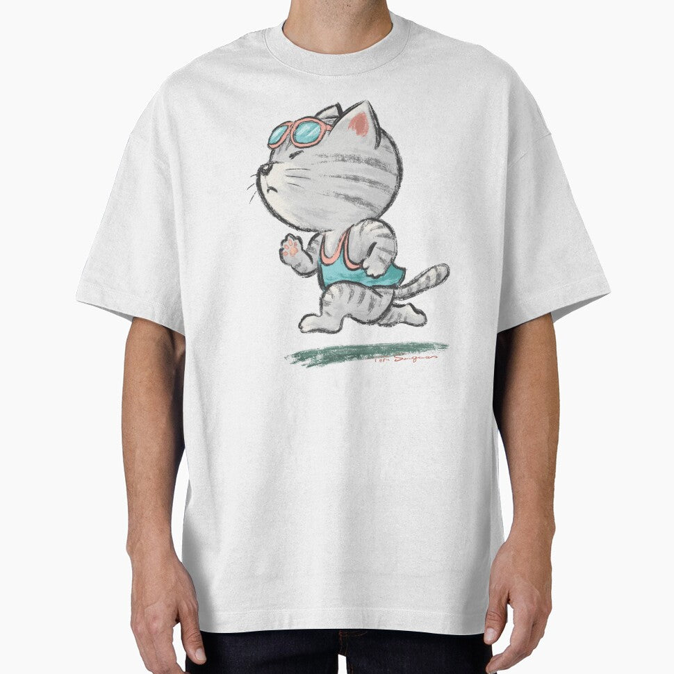 runner cat by Toru Sanogawa