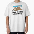 Loading Dad Mode Initializing Sloth T-Shirt & Sticker – Funny Dad Bod Meme, Lazy Sloth Humor, Fatherhood Joke Gift by ZyxDes