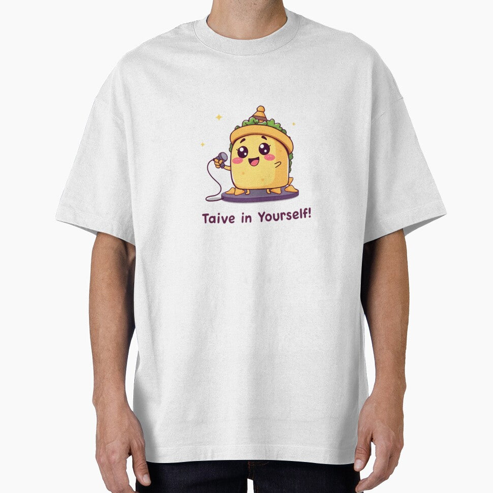 Taco 'Bout Believing – Cute Kawaii Singing Taco with Positive Vibes by Nawastyle