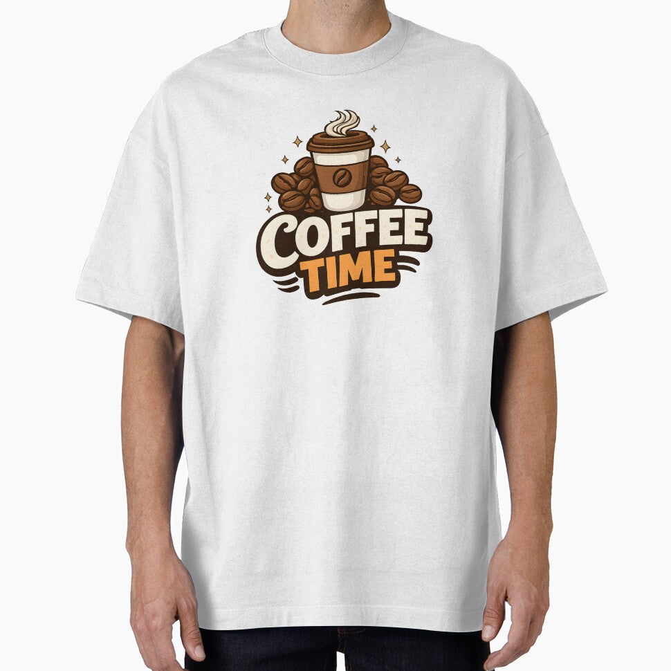 Coffee Time Retro Vintage Coffee Lover Design | Caffeine Addict Gift by jahiggin