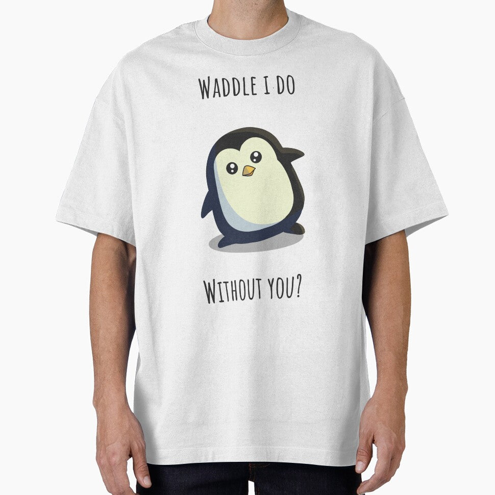 Waddle I Do Without You? - Cute Penguin Pun by HappyDoodlen