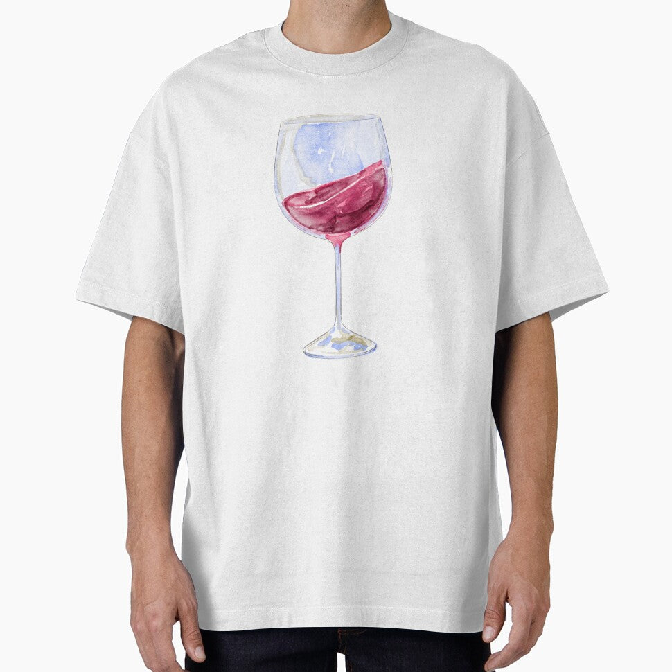 glass of red wine by artbyrosse