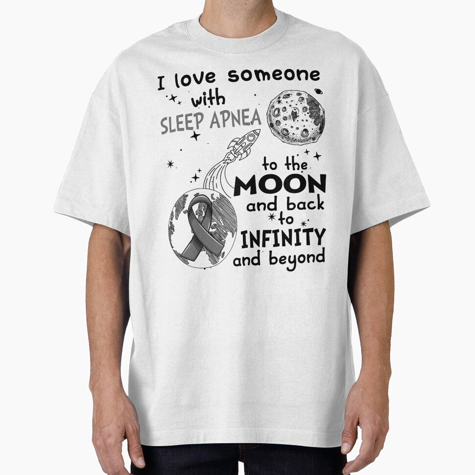 I Love Someone With Sleep Apnea To The Moon And Back by heppenp
