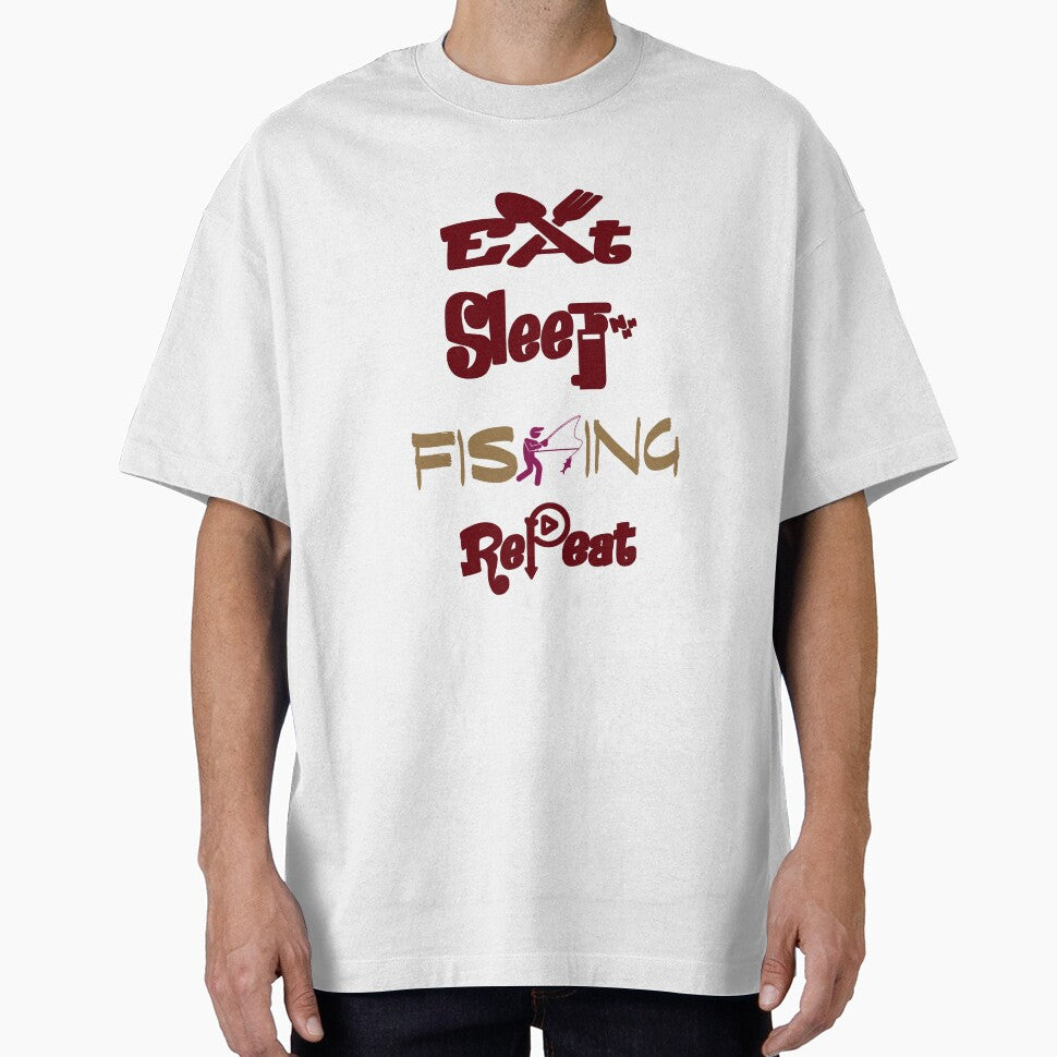 Eat sleep fishing repeat, by Chakilogy