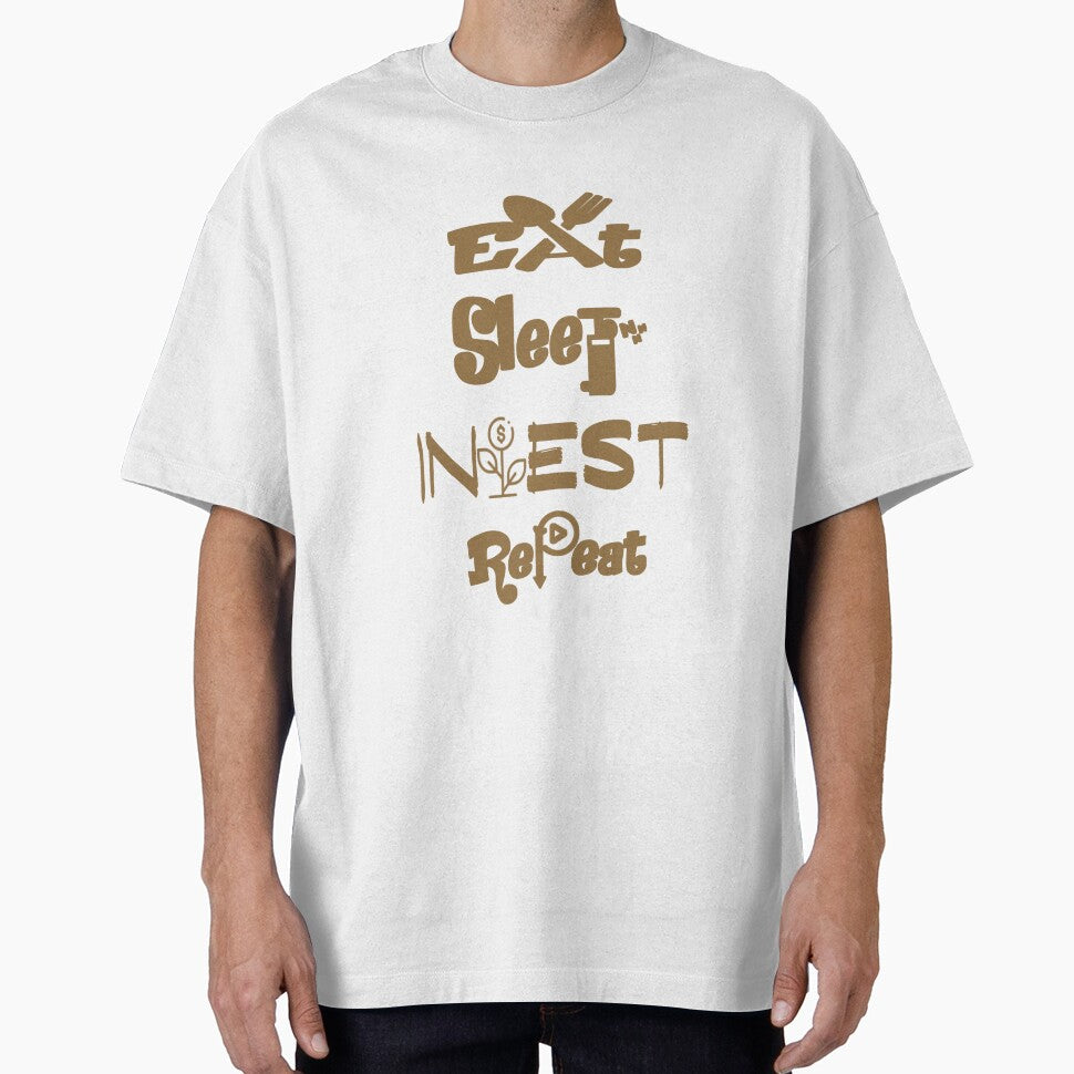Eat sleep invest repeat, by Chakilogy