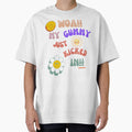 WOAH My Gummy Just Kicked In T-Shirt, Funny Graphic Tee, Cute Smiling Faces Shirt, by Crealityofit