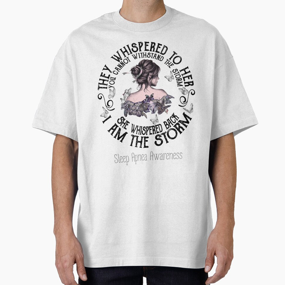 Women Sleep Apnea Warrior I Am The Storm by Grooffos