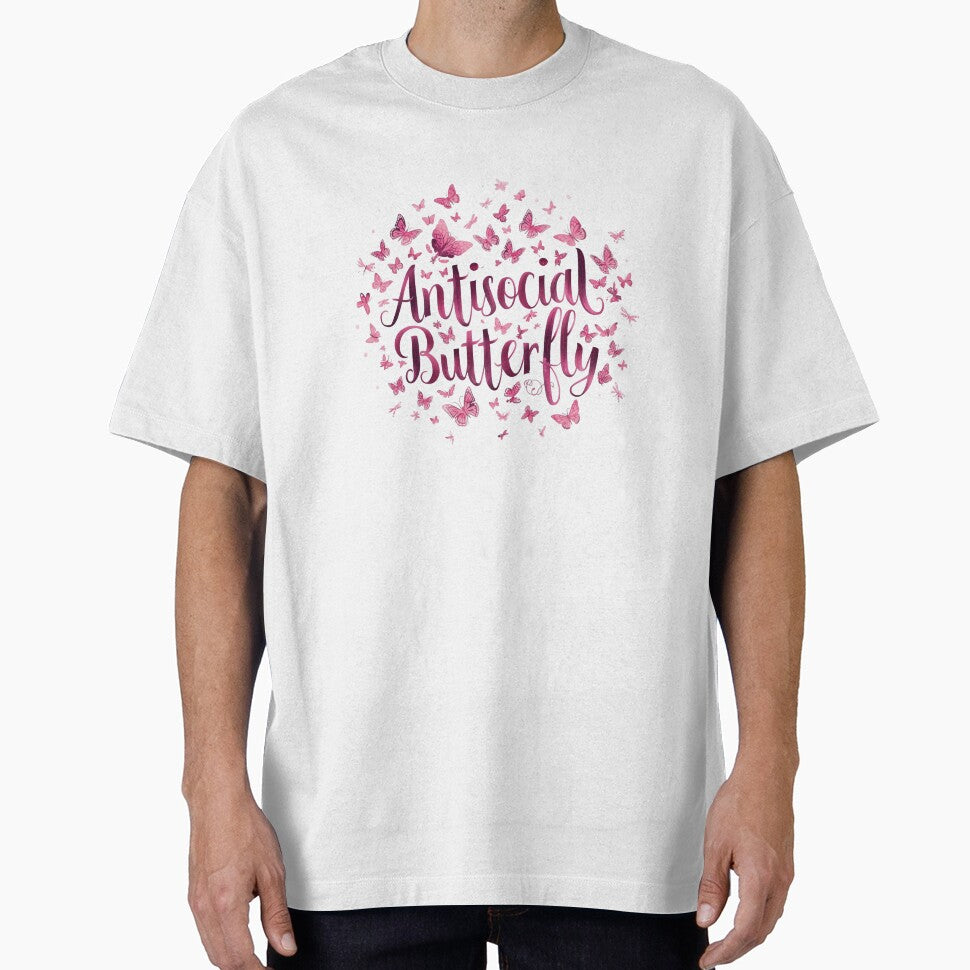 Antisocial Butterfly Slogan by Soulstar Designs