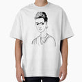 Frida Kahlo Black and White by Neadski