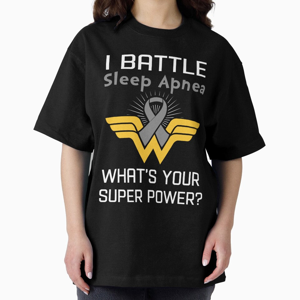 I Battle Sleep Apnea What's Your Super Power Support Sleep Apnea Warrior Gifts by Sabfit