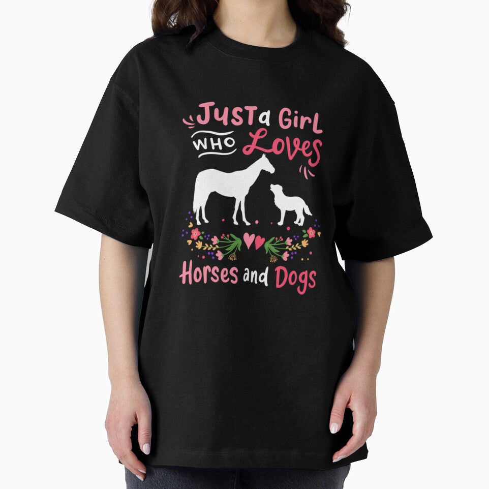Horse Dog Horse Lover Dog Lover by PinkerBee